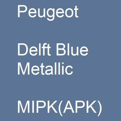 Peugeot, Delft Blue Metallic, MIPK(APK).